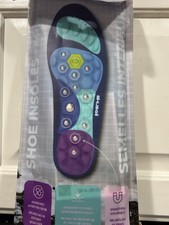 AKUSOLI Magnetic Shoe Insoles Arch Support for Plantar Fasciitis S/M - NEW