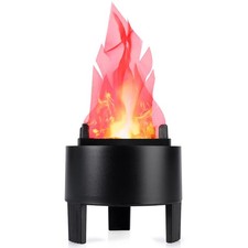 LED Fake Fire Flame Light 3D Flickering Fire Flame Electronic Flame Night Lig...