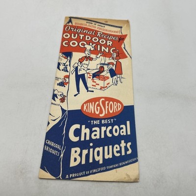 Original Recipes For Outdoor Cooking Kingsford Company Iron Mountain, Michigan