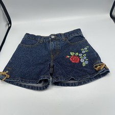 Vintage Jordache Girls Shorts Size 10 Blue