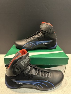 Size 11.5 Puma BMW M Motorsport Future Cat Mid Mens Shoes Black Cobalt 308459