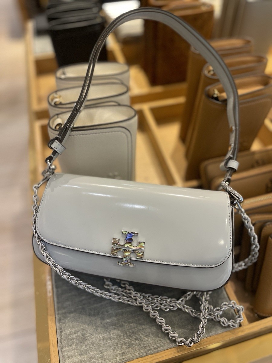 TORY BURCH Britten abalone convertible crossbody NWT light sea | eBay