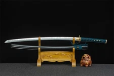 Japanese T10 Burning Blade Warrior Training Knife Cold Weapon Collection Crafts