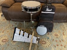 Pearl Xylophone and 13 Inch Snare Drum Set w/...