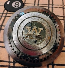 1 Patina Western Wheel Center Cap Turbine Style 6-78 2 Broken Tabs 99-2202