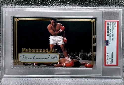 AUTOGRAPH Rare 1 of 1 HOF Mohammed Ali a true masterpiece ๐ฅ ๐