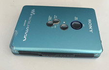 SONY WM-EX610 2000 Walkman Cassette Player Blue From Japan JUNK for Parts only