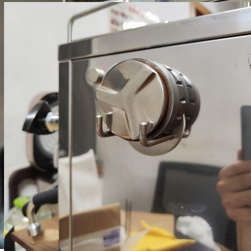 Portafilter Rack Coffee Silver Wall Mounted Filter Holder Tools Holder ...