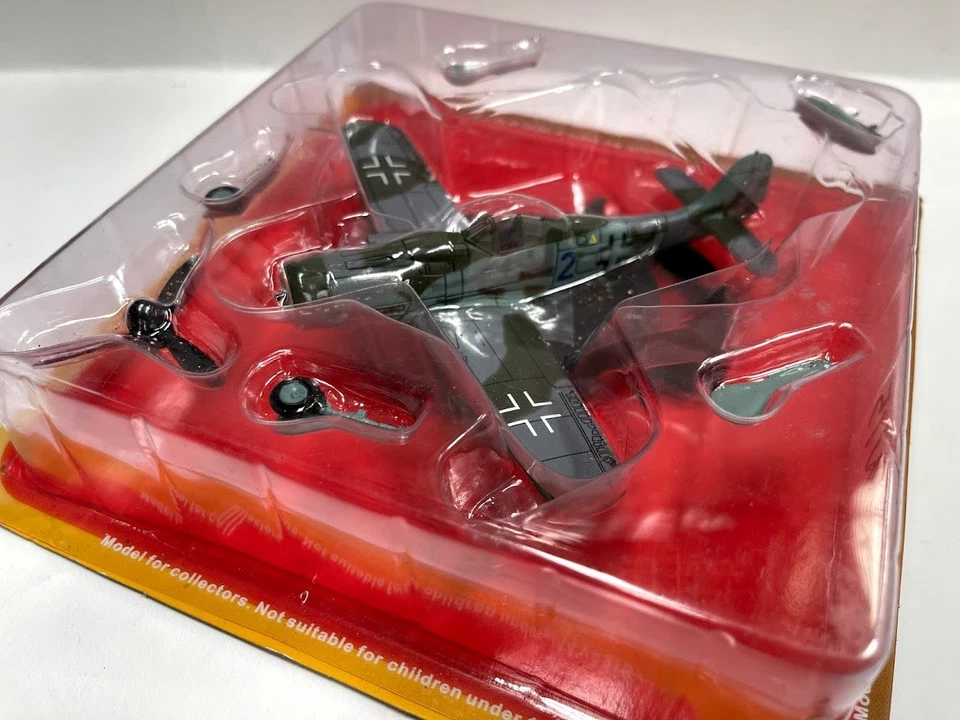 Focke Wulf Fw 190D-9 Germany WWII 1:72 Avion d'attaque diecast altaya N15 - Photo 2/3