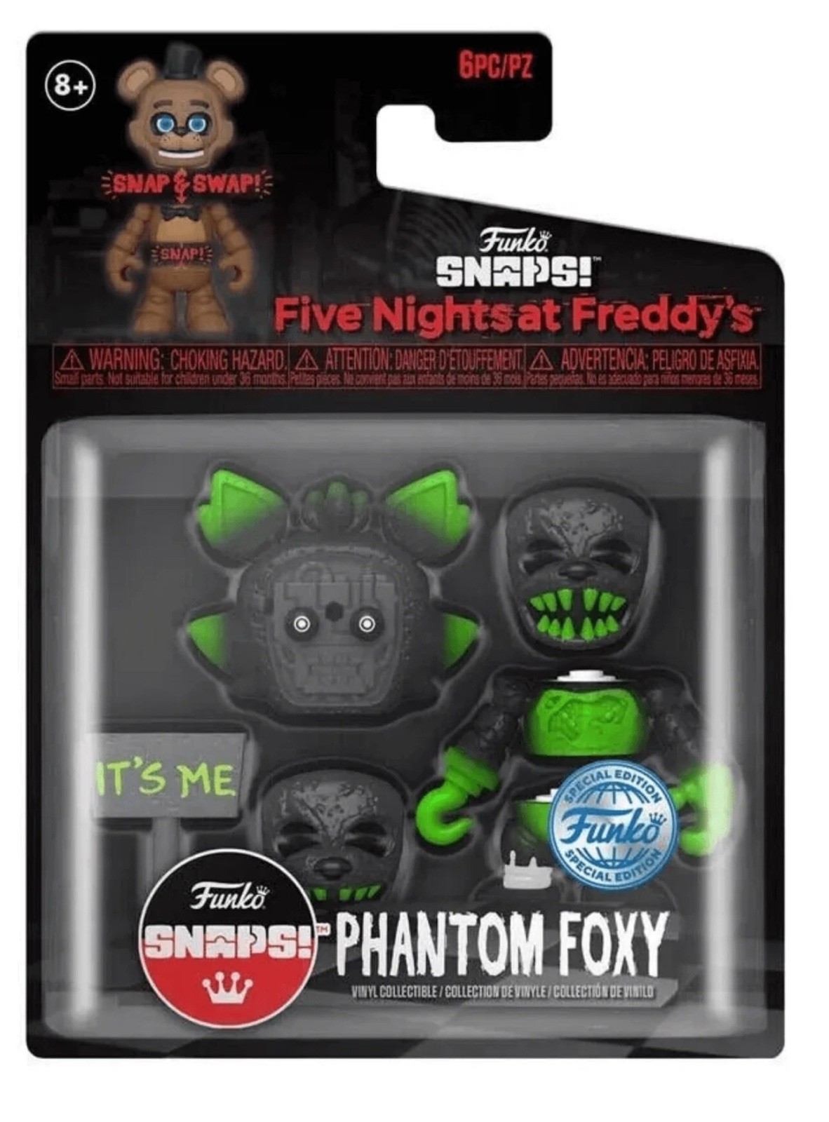 Funko Five Nights At Freddy's (FNAF) Snap: Phantom Foxy - Collectable Vinyl UK