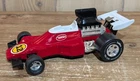 Vintage 1970s Tonka Ferrari F1 Red Metal Race Car Toy #12 Japan Diecast - READ