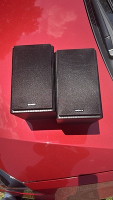Sony SS-SBT100 2-Way 50w Stereo Bookshelf Speakers (2) Tested/Works!