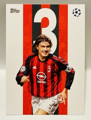 Paolo Maldini 2025-26 Topps UEFA Club Comp. Legendary Numbers #BB
