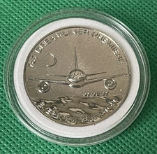 Boeing 787 Dreamliner Premier 7/8/07 Building the Dream Fabrication Token Coin