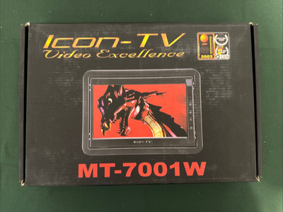Icon-tv Video Excellence MT-7001W, TFT 7 Inch Color Display Monitor.
