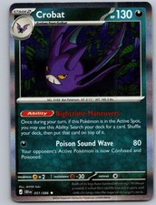 Pokemon TCG Chaos Rising - Crobat 051/086 Holo Rare NM