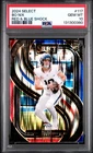 2024 PANINI SELECT RED & BLUE SHOCK #117 BO NIX ROOKIE RC PSA 10