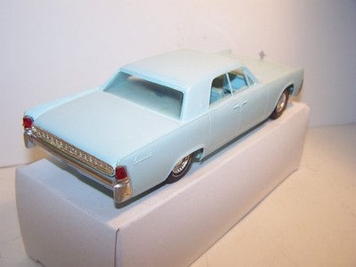 1962 Lincoln Continental sedan promo AMT 1/25 n MPC JoHan Hubley