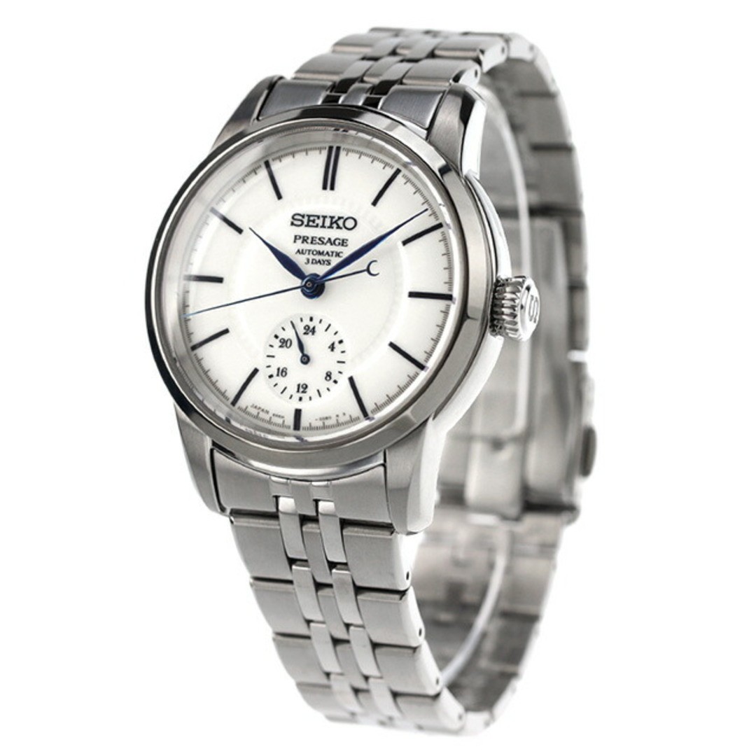 SEIKO PRESAGE SART003 Mens Automatic Watch White Silver Dial