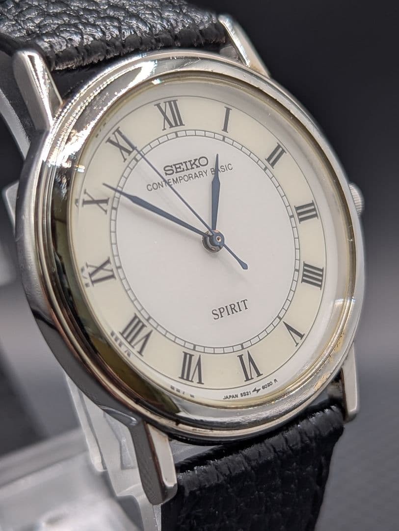 SEIKO 5S21-6000 Stainless 31mm Rare Sweep Second Steel Watch SPIRIT - vintagewatches.pk
