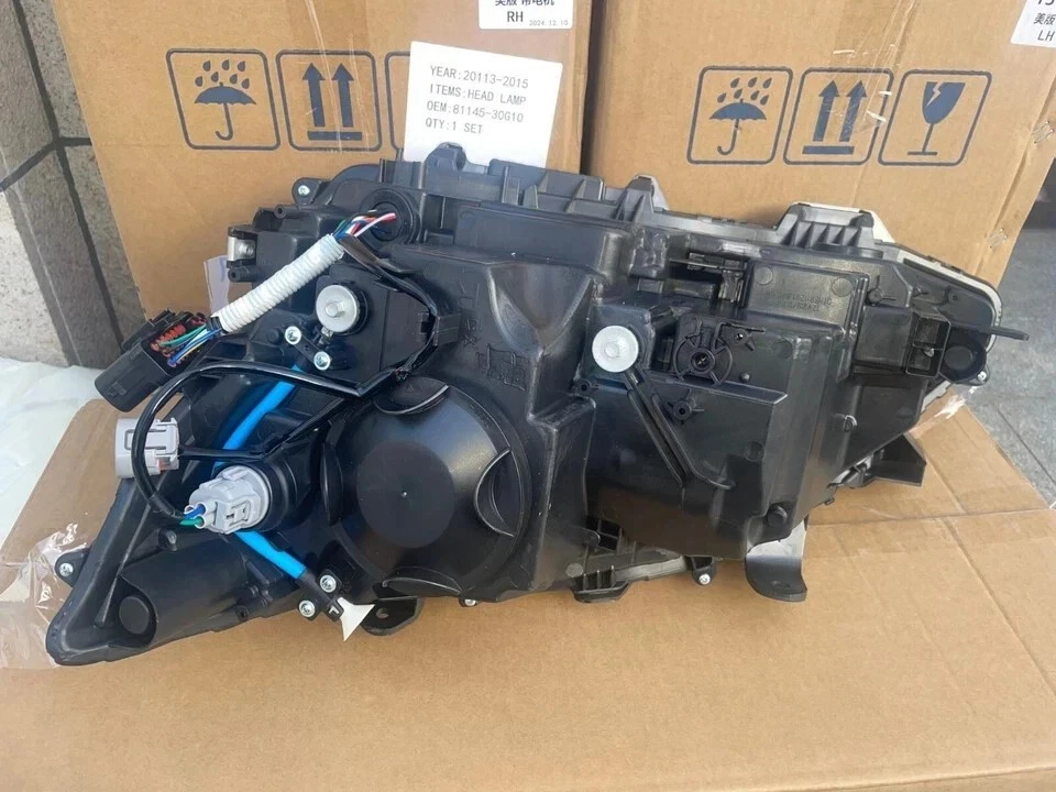 2013-2015 Lexus GS350 GS450h HID w/ AFS LED DRL Projector Headlight Pair LH+RH - Image 4 of 4