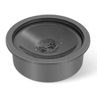 No Spill Dog Water Bowl, Slow Drinking Non Spilling Dish, Fits Grey