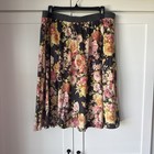 Le Lis - Skirt - Stitch Fix - 2X - Floral - Super Soft - Navy Blue — photo 1