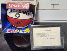 LIMITED EDITION 41ST NBA ALLSTAR GAME RED WHITE BLUE 3 POINT USED IN CONTESTBALL