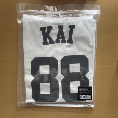 Official EXO Kai Jersey Number T-Shirt Uniform Merchandise Bromide