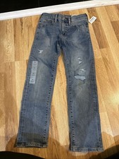 Boy  s Old Navy Karate Slim Jeans W/ Adjustable Waistband 360 Stretch New W/ Tags