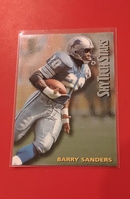 1994 Skybox Premium - Sky Tech Stars Barry Sanders #ST-27