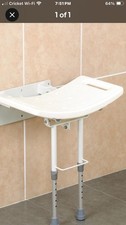 Fold Down Shower Seat With Legs Easy installation FREE SHIPPING