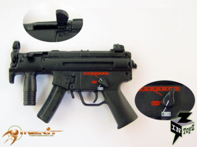 InToyz Modern Mp5k and Mpk5 PDW Weapon Accessory Set 1 6 Scale for