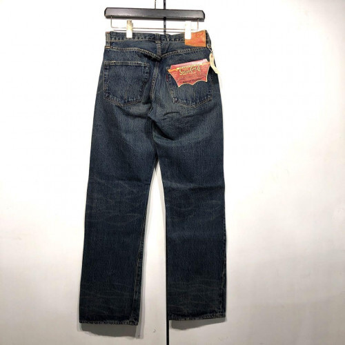 SUGAR CANE Remake processed model of 1947 vintage denimW30 SUGAR CANE Remake processed model of 1947 vintage denimW30