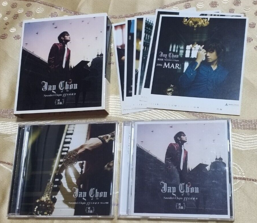 洋楽 Oscar Jay CDS 新加坡压制周杰伦Jay Chou 11月的萧邦November's Chopin 第6张专辑CD+