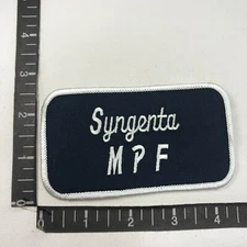 Used / Recycled SYNGENTA M P F MPF Advertising Uniform Patch 00DJ