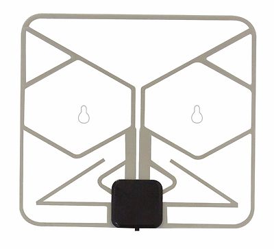 LONG RANGE INVISIBLE CLEAR TV HD Digital Antenna + Booster Amplifier WINDOW/WALL