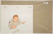 GhostBusters Original Production Drawing And Cel 70-21 Used Cond.