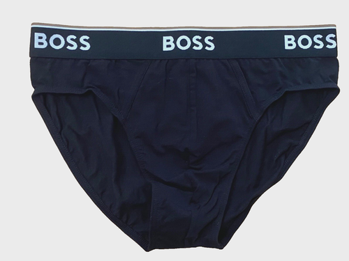 Slip boxer BOSS (di Hugo Boss) da uomo elasticizzato cotone PICCOLO (30""-32") *NUOVO* nero - Foto 2 di 4