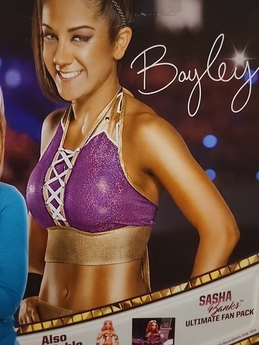 WWE Superstars BAYLEY Ultimate Fan Pack With Exclusive Figure DVD By Mattel, NEW - Picture 5 of 16
