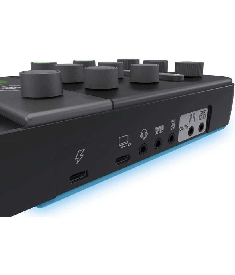 New Mackie M Caster Live Streaming Podcasting Portable Smartphone/USB FX Mixer - Image 2 of 4