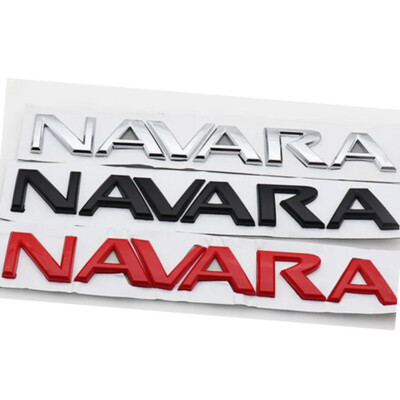 Für NAVARA Schriftzug Embleme Aufkleber Logo Flache Badge Car Auto
