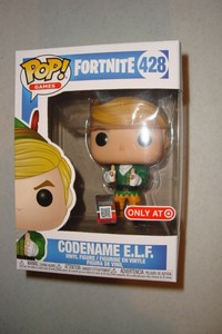 image is loading funko pop games fortnite target exclusive codename e l f - fortnite bobbleheads target