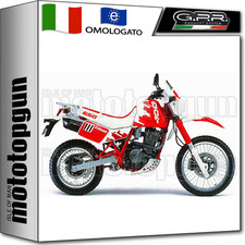 GPR SCARICO HOM FURORE NERO SUZUKI DR 600 S - R 1985 85 1986 86 1987 87 1988 88