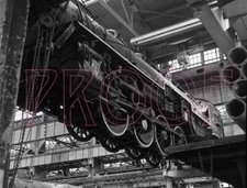 Canadian National Railways (CNR) Engine 6002 Suspended in Stratford Shops - 8x10