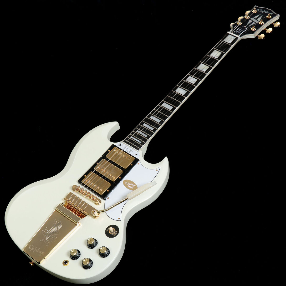 Epiphone / Inspired by Gibson 1963 Les Paul SG Custom Classic White 24071524299 | eBay Epiphone / Inspired by Gibson 1963 Les Paul SG Custom Classic White 24071524299 | eBay