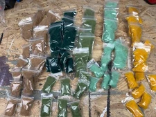 50+ BAGS OF FLY DUBBING - VARIOUS COLORS