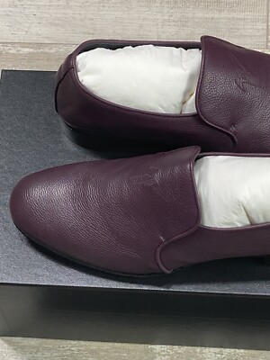 $495 Mens Authentic Giuseppe Zanotti Leather Loafer Bordeaux  display picture 2