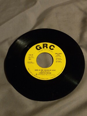 LONZO & OSCAR - FROM YOUR SHOULDERS TO MINE / GOD IS THE COLOR 45-GRC 2029