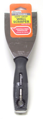 Allway Tools - Soft Grip Schwerlast 3'' gebogener Schaber/Pole Steckschlüssel & Hammer Ende BS3